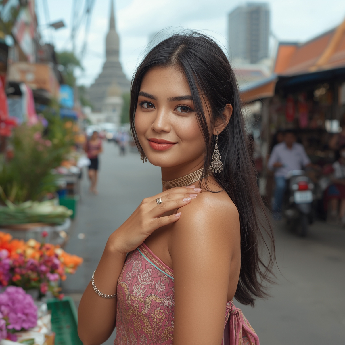 Successful Thai couple